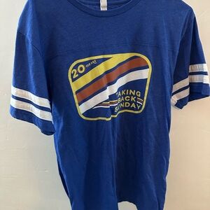 Taking Back Sunday Blue Graphic T-Shirt